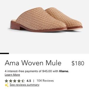Nisolo Ama Woven Mule